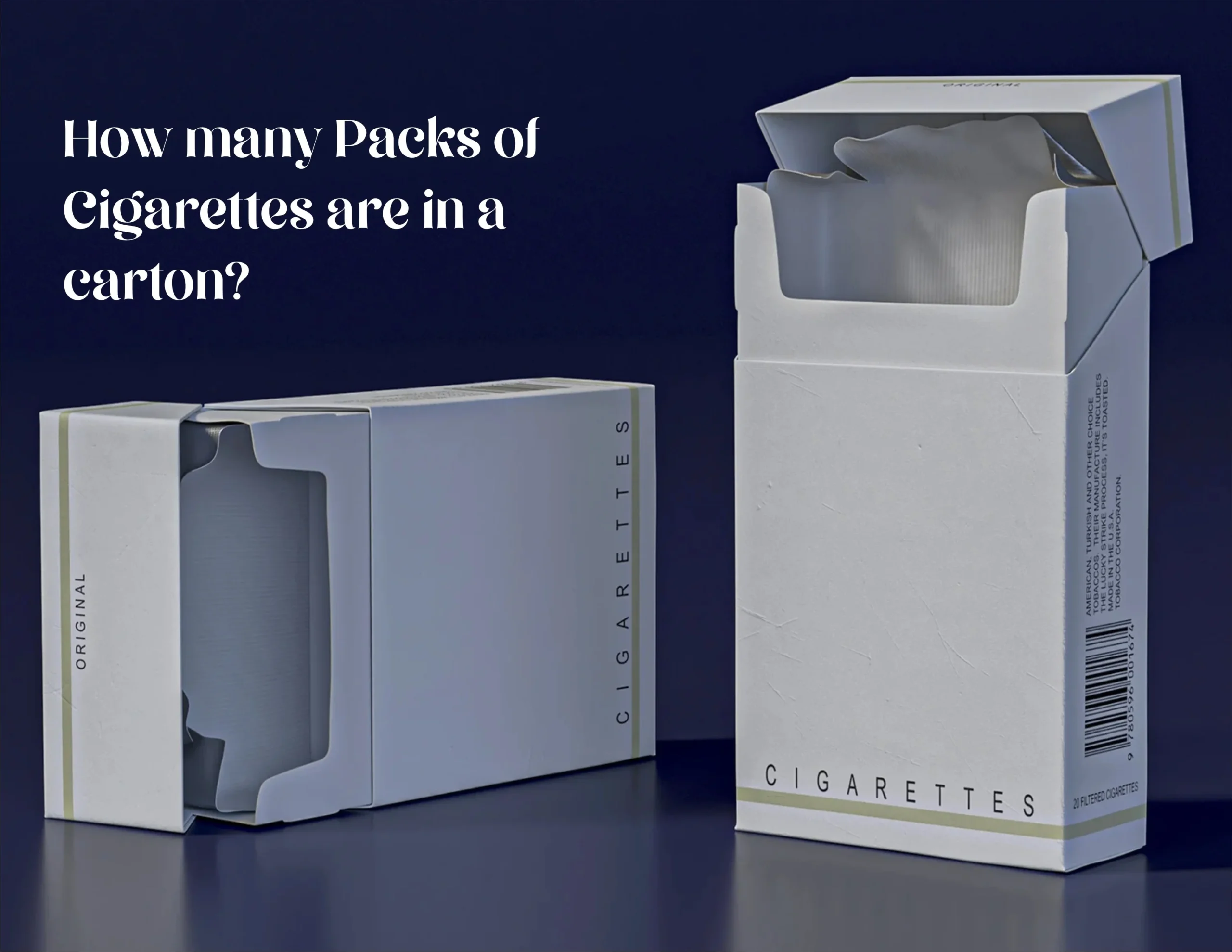 How Many Packs of Cigarettes Are in a Carton?